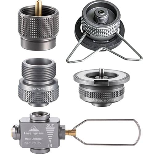 5Pieces Cylinder Propane Gas Refill Adapter Converter Filling Butane Canister Tool for Outdoor Camping Stove Accessories