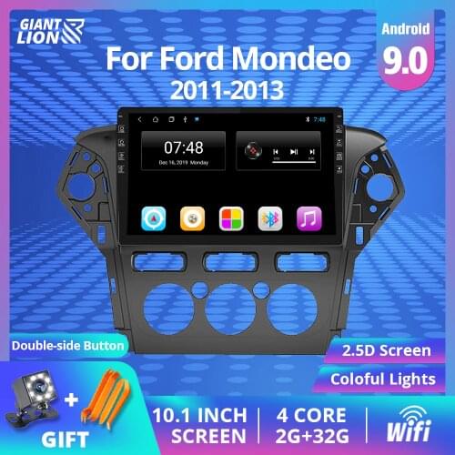 2din Android 9.0 Car Radio For Ford Mendeo 2011-2013 Car Multimedia Video Player Stereo Autoradio Navigation Gps 2Din Dvd Player