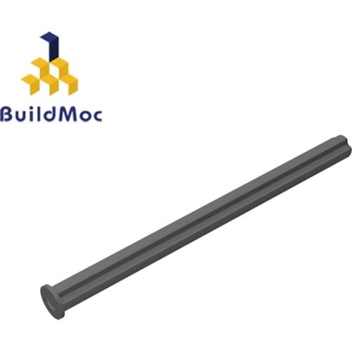 BuildMOC 55013 1x8 length 63.5 brick high-tech Changeover Catch For Building Blocks Parts DIY Educational Classic Brand gift Toy