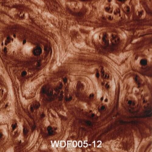 WW061 Decorative Material 1x50m cubic wood water transfer printing film hydrographic transfer printing film