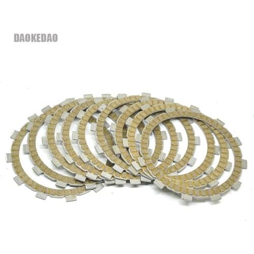 For Kawasaki GPZ1100 LTD Shaft Spectre KZ GPZ 1100 1981-1983 Motorcycle Parts Fiber Clutch Friction Disc Plate Kit 9 PCs Set