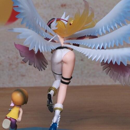 Bandai Digimon Japanese Cartoon Fidget Toy 18 Years Old Adult Model Celestial Beast Figure Beautiful Girl Toy Model