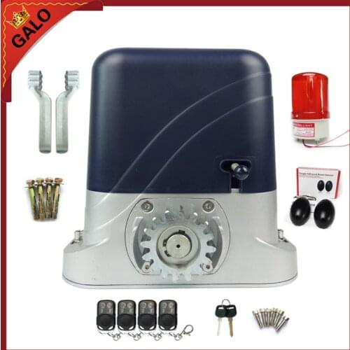 Opener Vehicle 800KG Door Automatic Sliding Gate Opener Motor Operator With Full Accessories To Move Use Remote Control 110/220V