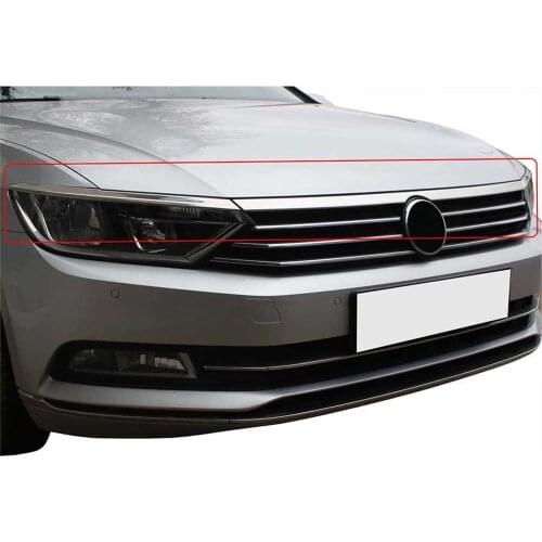 Passat B8 For Headlight and Blinds Up Chrome (2014-2019) Stainless Steel