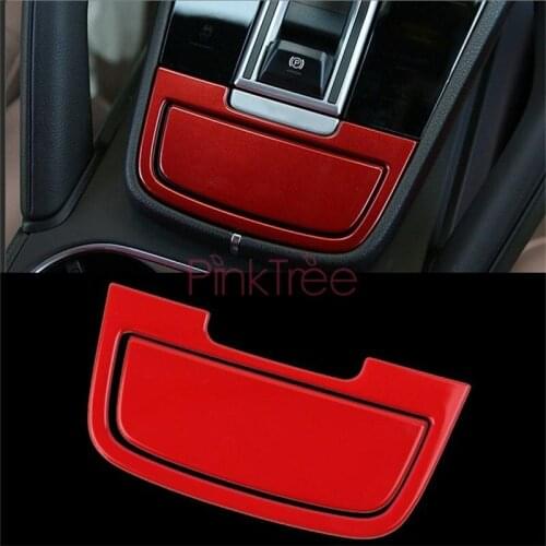 Front Gear Box Storage Box Cover Panel For Porsche Cayenne 2018 2019 Car Styling Accessories