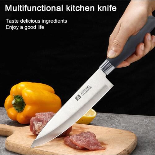 Stainless steel chefs knife, fish knife, fruit paring knife, vegetable slicing knife, outdoor kitchen accessories
