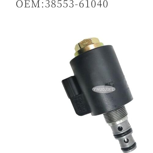 Excavator parts 38553-61040 hydraulic valve KWE6K-22/G24D SKM6-G24D solenoid valve 3855361040 hydraulic solenoid valve
