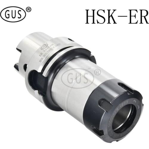 Hsk40a hsk50a hsk63a er16 er20 er25 er32 er40 Balancing speed G2.0 40000RPM high speed cnc tool holder hsk 63a er milling chuck