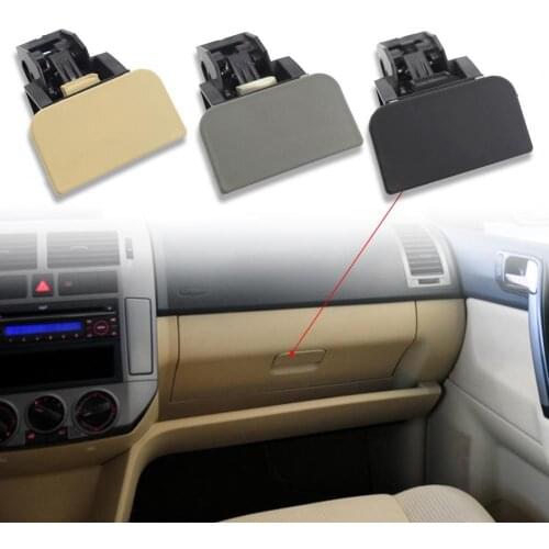 Glove Box Catch Heat Resistant Professional Compact ABS Glove Box Lock Latch Clip Replacement for VW Polo Hatchback Sedan 02-09