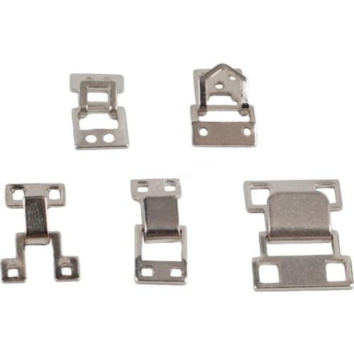 30Pcs Silver Metal Buttons Hook and Eye Fastener DIY Button Bra/Dress/Corset/Collar/Bag Wraps Quilt/Shirt/Garment Accessories