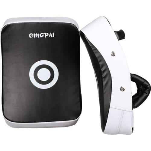 57*38*12cm curved Taekwondo Back kick pad Target KickBoxing MMA Punching foot pads karate Targets muay thai Focus Punch padded