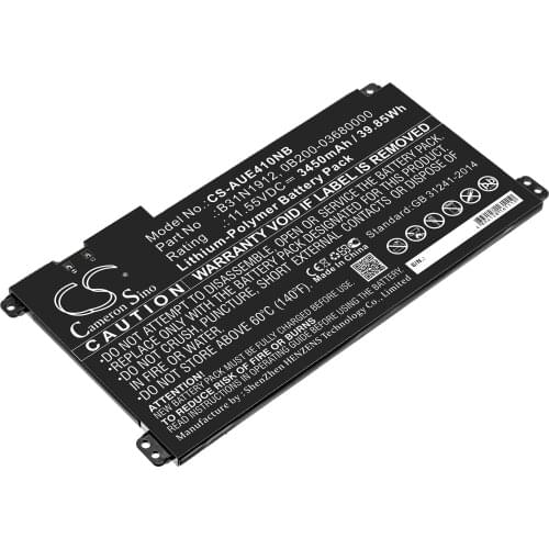 CS 3450mAh/39.85Wh battery for Asus E410, E410MA 0B200-03680000, B31N1912