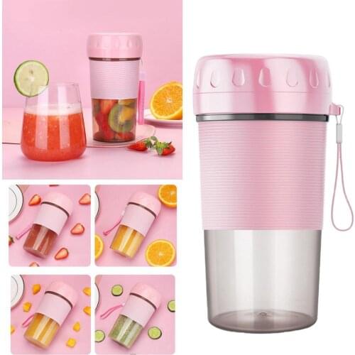USB Rchargeable Juicer Cup Personal Size Smoothies Shakes Ice Blender Mixer