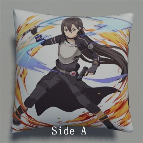 Sword Art Online Anime Two Side Pillowcases Hugging Pillow Cushion Case Cover Otaku Cosplay Gift New 599