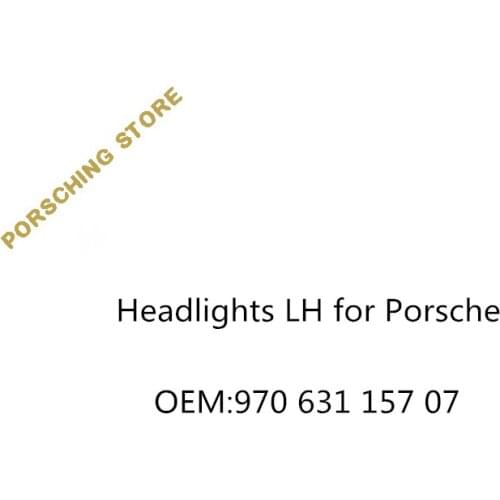 Headlights LH for Porsche OEM:97063115707