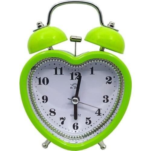 Jetfast Heart Colorful Table clock desk clock relogio de mesa настольные часы reloj de escritorio
