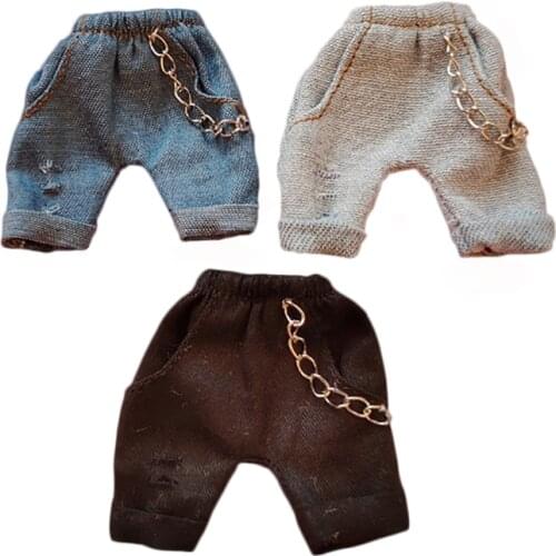 New obitsu 11 clothes ob11 clothes Fashion pants also fit for GSC clothes 1/12 bjd dolls our generation Doll accessories