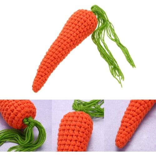 Newborn Baby Girls Boys Carrot Radish Crochet Knitted Photography Prop dropshipping#38
