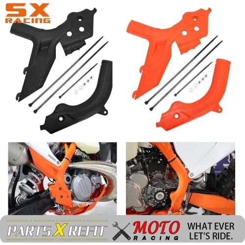 Motorcycle Plastic Frame Guards Protector Cover For KTM SX125 SX150 XCW150 EXC 150 300 250 EXCF 250 350 450 500 SXF 250 450 350