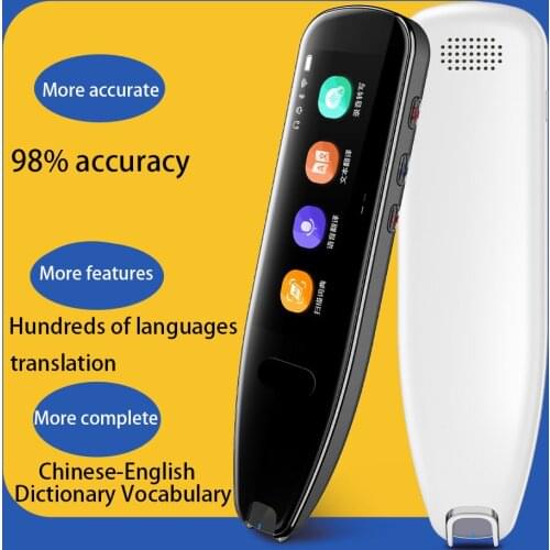 Portable Smart Voice Translator Offline 112 Language Simultaneous Translation Pen Artifact Voice Business Travel Abroad Tourism