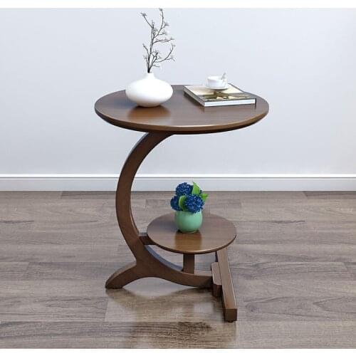 Solid Rubberwood coffee table end table side table