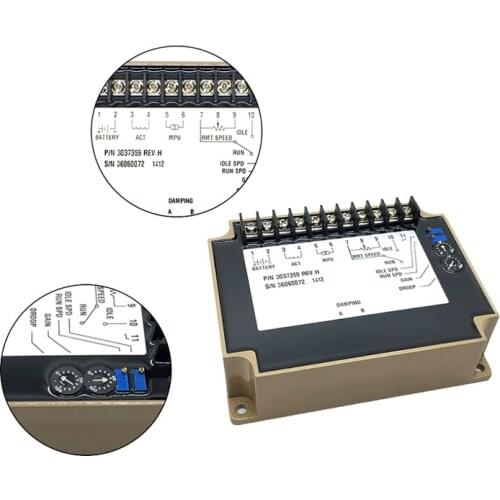 Diesel generator speed controller 3037359
