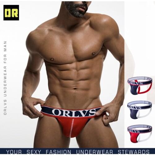 Underwear Men Sexy Jockstrap Thongs G-String cueca Underwear Mesh Breathable Thongs Men Penis Pouch Buttocks Hollow Male Panties