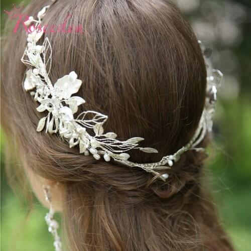 Vintage Rhinestone Crystal Wedding Headband Bridal Hair Accessories Princess Head wear Wedding Hair Jewelry RE3942