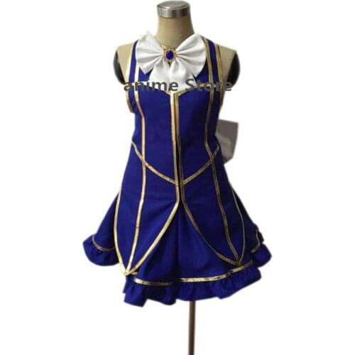 Japan Anime Fairy Tail Lucy Cosplay Costume Halloween Uniform Accessories Any Size