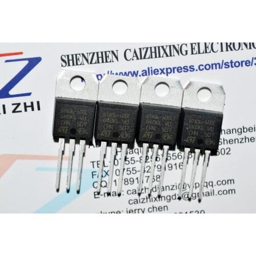 10PCS BTA06 BTA06-600C BTA06-600 Triac 600V 6A thyristor