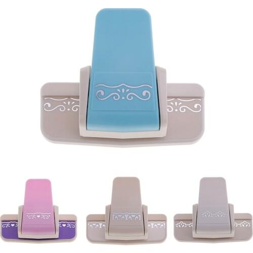 4 Different Patterns Design Fancy Border Punch Scrapbook Handmade Edge Device DIY Paper Cutter Handmade Craft Gift