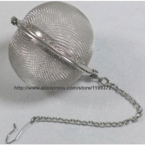 500pcs /lot 4.5cm 5.5cm Stainless Steel Tea Pot Infuser Sphere Mesh Strainer Ball 5.5cm Stainless Steel