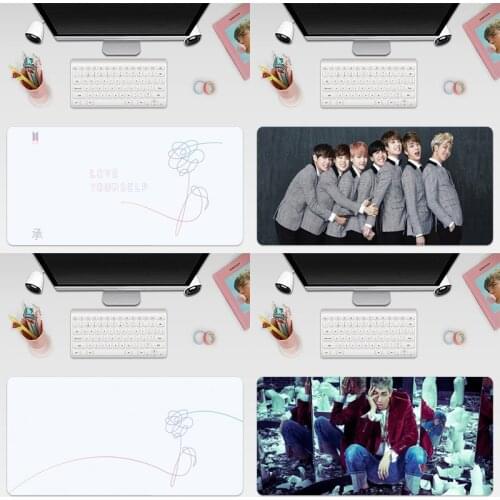 Love Yourself Large Keyboard Cover Non-Slip Rubber Base Computer Carpet Desk Mat PC Game Mouse Pad