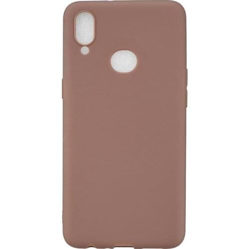 Smart Phone Cover For Samsung A10S A20S Shockproof TPU Back Cover Soft Candy Solid Color Frosted Surface Mobile Phone Case