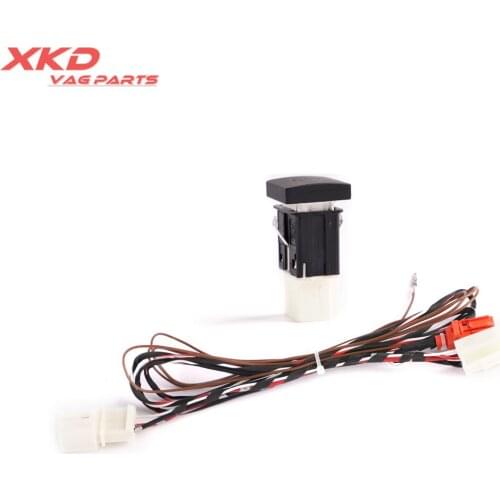 ESP OFF ASR Switch Button With Harness Cable 5K0927117 For V-W Golf Je-tta 5K0 927 117