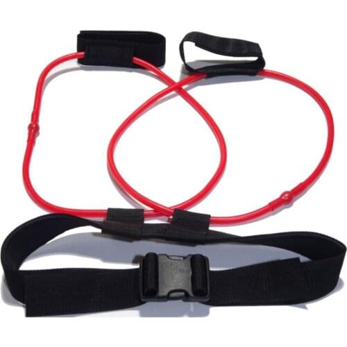 Fdbro New Elastic Resistance Band Waist Exercise Workout Equipment Leg Training Hip Muscle Bounce Pull Rope Home Fitness Sport