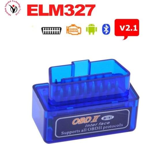 Hot Sell OBD V2.1 ELM327 OBD2 Bluetooth Scanner OBDII 2 Car ELM 327 Tester Diagnostic Tool For Android Windows Symbian