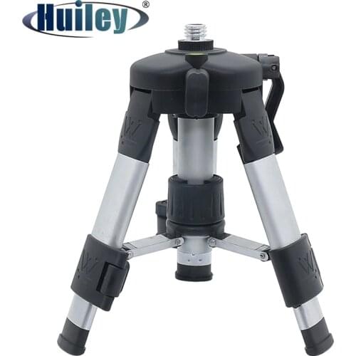 Height-adjustable Metal Tripod for Laser Level 5/8 inch Mounting Thread 22-35 cm Aluminum Alloy Holder Line Laser Accessories