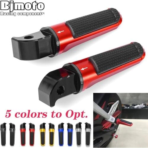 Motorcycle MT 03 25 07 09 10 Foot Pegs Rear Passenger Pedal For Yamaha MT-03 MT-25 MT-07 MT-09 MT-10 MT03 MT25 MT07 MT09 MT10