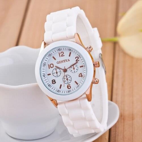 New Fashion Classic Silicone Women Watch simple style wrist watch Silicone Rubber casual dress Girl Relogio masculino 2020 clock