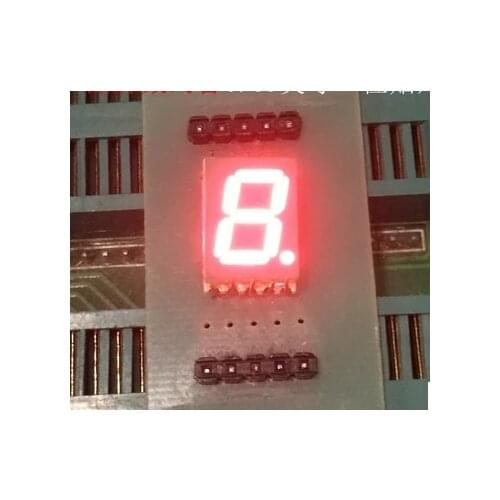 10PCS New and original SMD 1 Bit 0.39 inch Digital Tube LED Display red Light 7 Segment Common Cathode/Anode