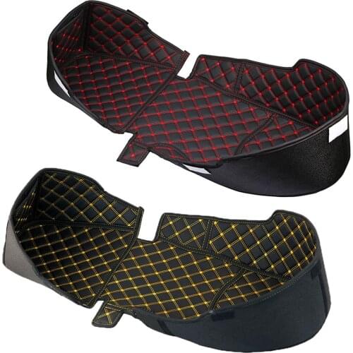 Motorcycle Rear Seat Trunk Cargo Liner Protector PU Leather Compatible with Yamaha XMAX300/400/250/125 2017-2019