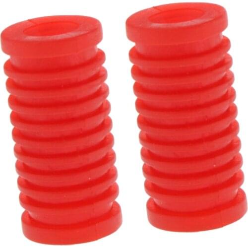 2x 35mm Rubber Footpeg Gear Lever Pedal For Yamaha YZF R1 R6 R6S YZF-R1