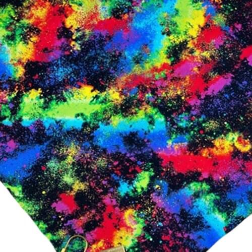 Brand New Rainbow Illusory Clolor Printed Cotton Fabric 50x105cm Design K Fabric Patchwork for Cloth Dress Party Home Decor
