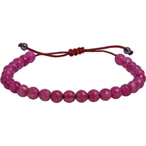 Tevuli 925 Sterling Agath With Bevel Stone Bracelet