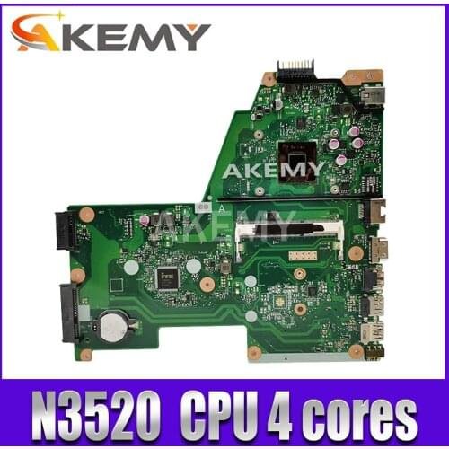 X451MA laptop motherboard REV 2.1 For Asus F451M X451M X451MA Mainboard DDR3 100% test N3520 CPU 4 cores
