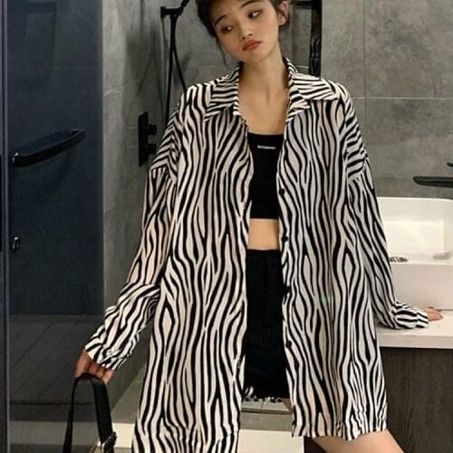 Shirt Loose Mid-Length Long Sleeve Womens Casual Shirt Top Blusas Ropa De Mujer