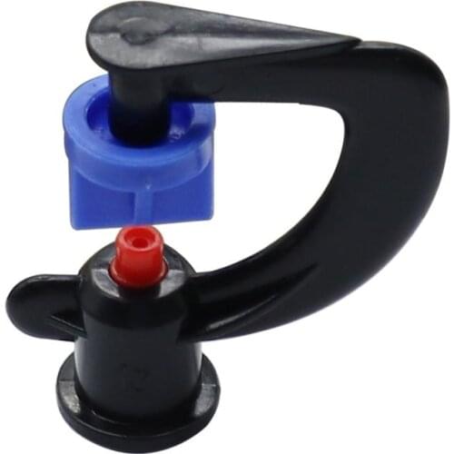 180 Degree Refraction G-Type Sector Atomizing Sprinklers 7.5mm Interface Garden Agriculture Irrigation Watering Sprayer 10Pcs