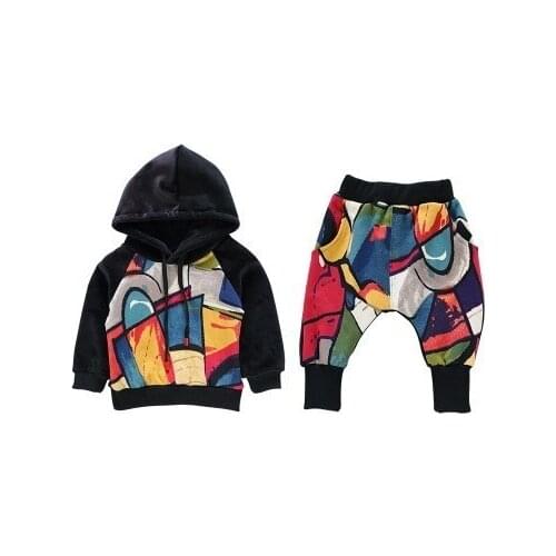 2 3 4 5 6 Y Toddler Girl Clothes Set Gold Velvet Color Matching Fashion 2pcs Hooded Top Harem Pants Baby Girl Suit Kids Clothing