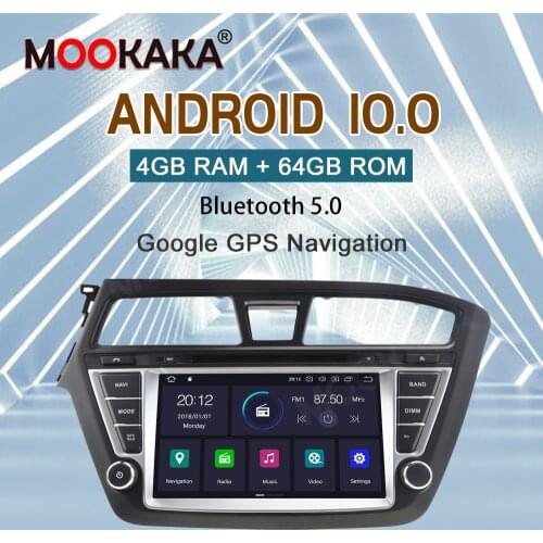 2 Din Car GPS Multimedia Player Android Stereo For Hyundai I20 2014-2017 Auto Radio GPS Navigation Audio Player BT Head Unit IPS